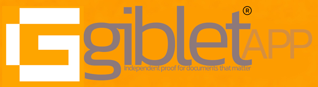 Giblet — independent proof for documents that matter